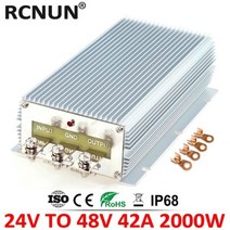 컨버터 인버터 LS 24 V 에서 48 V 3 5 10 15 20 32 42a 부스트 DC 컨버터 스텝 업 24 볼트에서 48 볼트까지 변압기 방수 CE RoHS, CHINA_24V to 48V 42A