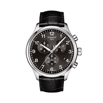 티쏘 남성 가죽 시계 크로노 XL T116.617.16.057.00