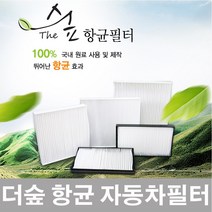 더숲 파티클 자동차필터 에어컨필터/히터필터 자동차용 르노삼성 뉴SM5(임프레이션), 현대, S11_아반떼 MD 하이브리드