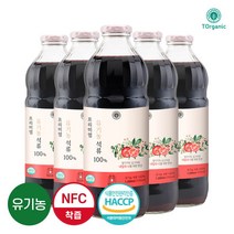 [투오가닉] 프리미엄 유기농 석류즙 100% 착즙원액 1000ml 5병, 단품, 단품