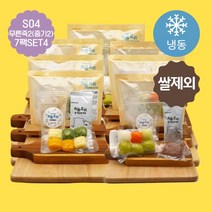 처음요리 무른죽2이유식재료 처음요리3인분 밀키트 쌀제외 7팩 10종, 무른죽2(쌀제외) SET4