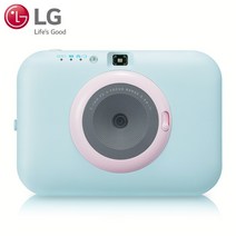 LG포켓포토 스냅 카메라 블루 핑크 곰 PC389, PC389 브라운베어 (인화지 1박스 증정)