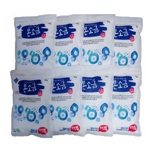 lg 엘지 식기세척기 소금 1kg 정제소금 정제염 식세기 소금, 8개