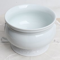 백자 향로 향꽂이 大