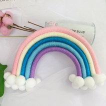 덕수샵 아이방 꾸미기 무지개 모빌 벽꾸미기 인테리어 소품 아기방 여자 남자 아이 공주, 블루 1p
