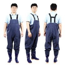 가슴장화 낚시 해루질 농장 갯벌 체스타 전신바지, 290