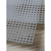 메쉬보드 가방 옆판 바닥재 잘라쓰는 원형 니팅네트망, 검정 5개, 5개