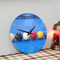 [바보사랑] 아크릴시계_당구장에서3, 타입선택:2.사각