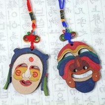 ts01077 반제품 미니 우드탈, 부네탈/매듭추가