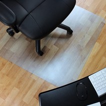 (포워드테크)/ 90CM /원형 /바닥 보호/ 장판/ 긁힘방지/ 체어/매트/ 소음방지/ 미끄럼방지 /거실 /사무실용/ 필름 /의자매트 /PVC 깔판 패드, 원형