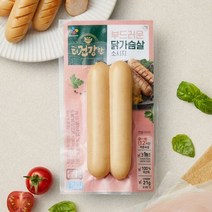 (냉장)[CJ제일제당]더건강한 닭가슴살 소시지120g, 120g, 2개