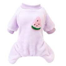 타월 애견 가운 개를위 따뜻 겨울 애완 동물 강아지 점프 슈트 잠옷 Shih 요크셔 테리어 오버올 작은 고양이 옷 의류 S-XXL, XXL, 04 D