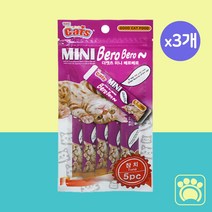 더캣츠 미니 베로베로 고양이 미니베로베로 츄르 5p, 3개, 참치