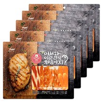 푸르미 반려견 어서와 이런간식 처음이지 건조 간식, 치킨종합, 300g, 5개