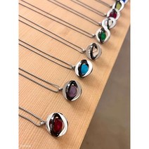 탄생석 목걸이 원석 목걸이