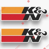 차량용 공기청정기 크리 에이 티브 2x kamp n 필터 에어 데칼 스티커 트럭 차량 경주 흡기 자동차 창 경주 헬멧 스티커, 베이지, 25cm