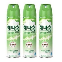 유한양행 해피홈 에어로졸(아카시아향) 500mLx3개, 8개, 500ml