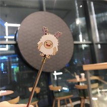 스벅 벚꽃 음악기호 스테인레스 머들러 스틱 교반봉, 설괴 17cm