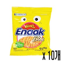 게메즈 에낙 라면 과자, 30g, 10개