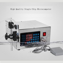 액상 충진기 액체 충전기 반자동 CNC 액체 병 충전 기계 5-3500ml 디지털 제어 정량 우유 디스펜서 페달, 01 5ml-3500ml_01 110V