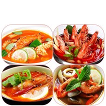 태국 Liertai Tom Yum Goong Soup 뚬양꿍 소스 227g 조미료, 단일