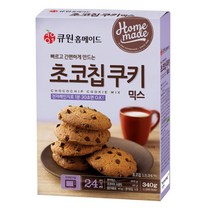 큐원 홈메이드 초코칩쿠키 믹스 340g, 36개