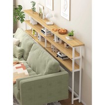 원목 벽선반 사이드 틈새 테이블 소파 뒤 진열, 상세 페이지 참고, 2단 120x20x100 75