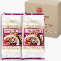월드푸드 베트남 쌀국수 건면 두이안 분보후에 1.8mm 라이스 버미셀리 박스, 300g, 80개입