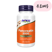 [나우푸드]-M2-판크레아틴 2000 100개입, 100개, 1개
