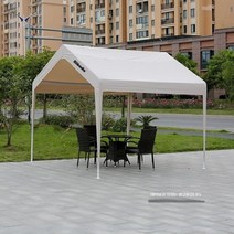 행사용천막 가제보 대형 지붕 야외 간이 조립식 옥상 테라스 그늘막 주차 차고, 3mX3m