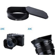 [JJC] 후지필름 XF 23mm f1.4 R XF 56mm F1.2R 렌즈 카메라 사각후드, LH-JXF23 BLACK