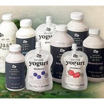 숲골 플레인요거트 농후발효유 임실치즈마을 마시는 요거트 120ml / 900ml / 1500ml, 더 새콤 블루베리