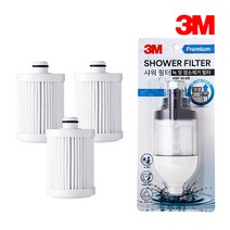 3M 신제품 샤워필터 프리미엄 본품 리필, 2.프리미엄 리필필터 3개입