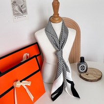 초이스 쁘띠스카프 데일리 선물용 머플러 실크스카프