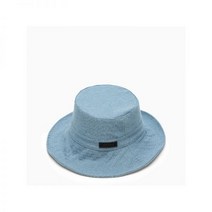 GANNI 가니 로고 데님 버킷햇