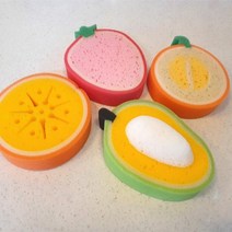 [KT알파쇼핑]주방 분위기를 상큼하게 만드는 과일모양 수세미, 2.하미과_W809C98