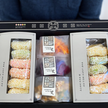 명품한과 한식디저트 고급한과 다과세트 추석간식 상견례선물, 1박스, 605g