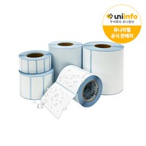 UNILABEL 유포라벨 10~100mm 바코드 롤라벨 라벨지 롤용지 라벨 프린터, 70 x 100 x 500매