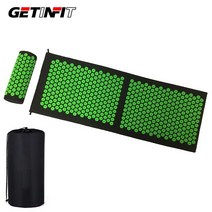마사지의자 마사지베드 마사지기계 소형안마의자 Getinfit 마사지 쿠션 요가 매트 지압 완화 스트레스 뒤로, 24 Type-B with bag, 24 Type-B with bag