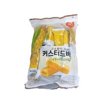 커스터드바 170g 2번들 X 2 청우 옥수수 쌀 간식 스낵 과자, 2개