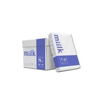 한국제지 MIILK A4 복사용지 75g 20000매, 1개