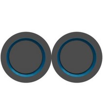 휠허브 사이드 커버 타이어 샤오미 9 플러스 나인봇 미니 밸런스 전기 스쿠터 코어 자동차 부품용, 04 2 pcs black