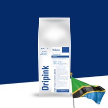 드립핑크 탄자니아 AA 원두커피 1kg / 주문 후 생산, 분쇄안함(홀빈)