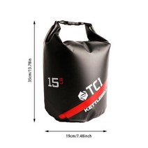 패들보드 서핑보드 수상스키 수영 표류 건조 가방 방수 보관 야외 물 리프팅 버킷 캠핑 액세서리, 15파운드