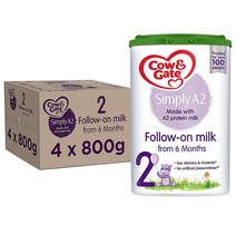Cow N Gate Simply A2 Follow On Baby Milk Powder 카우앤게이트 심플리 A2 팔로우 온 6개월 분유 800g 4개