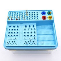 타카걸이 Autoclave Endo 파일 상자 치과 재료 Burs 홀더 도구 플라스틱 살균 다기능