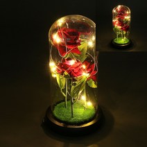 유리돔 장미 무드등 블랙 천장무드등 LED조명기구 LED수면등 책상LED조명 실리콘무드등 간접조명등 이쁜무드등 예