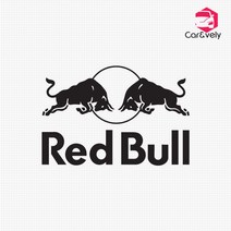 카앤블리 RedBull 로고 캠핑 데칼스티커 CNCP-16 /캠핑스티커 /캠퍼스티커, 그레이, 대형