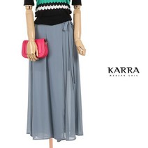 KARRA 주름쉬폰랩와이드팬츠_KL1MPT009C
