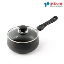 키친아트 쥬노 블랙 경질냄비 편수 18cm (EL1218), 본품